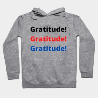 gratitude thanksgiving motivation text design Hoodie